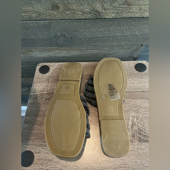 Pierre Dumas Women's Bedazzled Sandals Size 6.5 - Picture 9 of 10